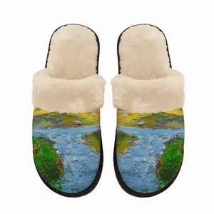 Men River Fuzzy Slippers