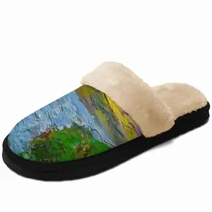 Men River Fuzzy Slippers