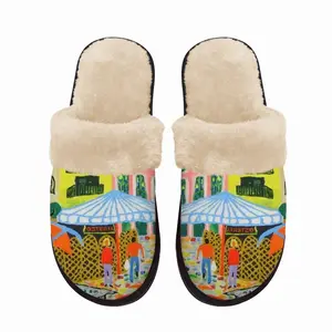 Men Capo Fuzzy Slippers