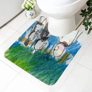 Everyday Micro-Scenes 084 Toilet Bowl Mat