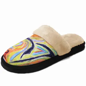 Men Snake Fuzzy Slippers