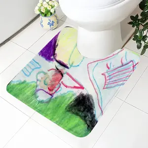 Everyday Micro-Scenes 006 Toilet Bowl Mat