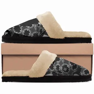 Men Kimono Fuzzy Slippers