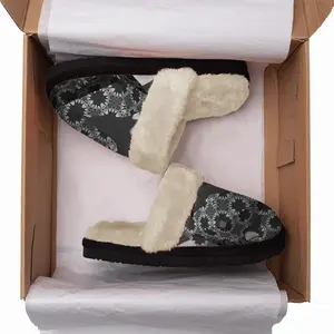 Men Kimono Fuzzy Slippers