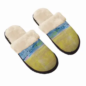 Men Summer Heat Fuzzy Slippers