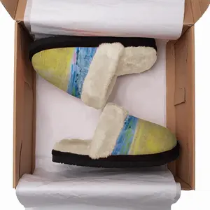 Men Summer Heat Fuzzy Slippers