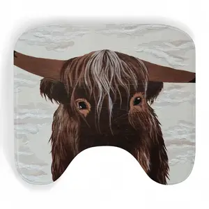 Bull - Red Bull Taurus Animals Buffalo Wild Toilet Bowl Mat