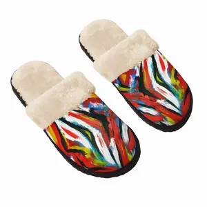 Men Cheerful Mystery Fuzzy Slippers