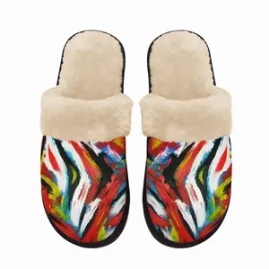 Men Cheerful Mystery Fuzzy Slippers