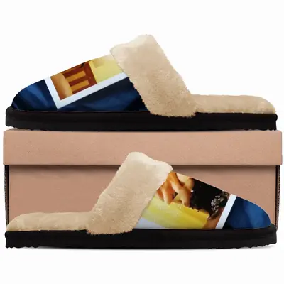 Men Spoonful Fuzzy Slippers