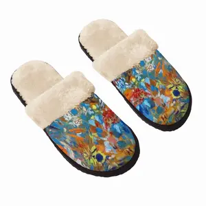 Men Peace Of Mind Fuzzy Slippers