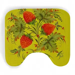 Raspberry Toilet Bowl Mat