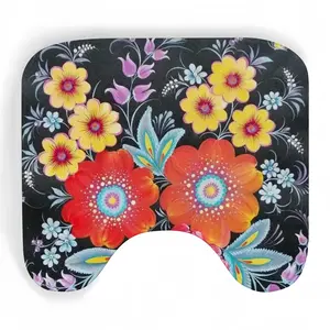 Beauty In The Night Toilet Bowl Mat