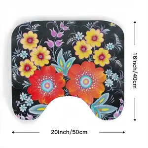 Beauty In The Night Toilet Bowl Mat