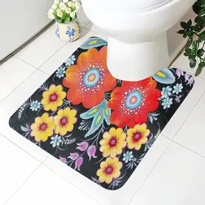 Beauty In The Night Toilet Bowl Mat