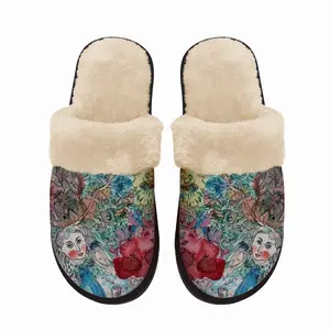 Men Your Inner Self Twins Fuzzy Slippers