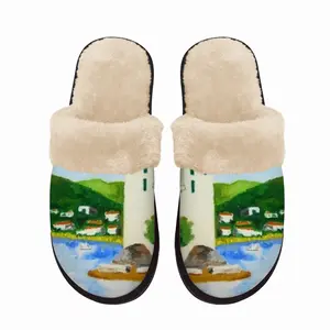 Men Cadaques (Spain) Fuzzy Slippers