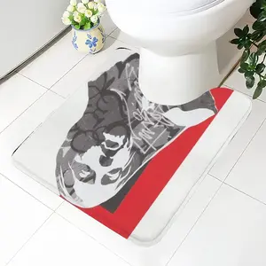 Sadness Toilet Bowl Mat