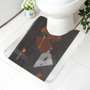 Horror Toilet Bowl Mat