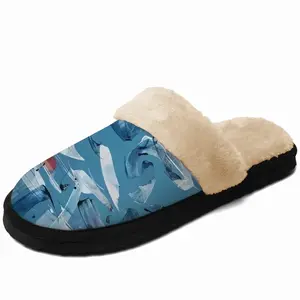 Men My Koi Pond Fuzzy Slippers