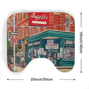 Angelos Italian Restaurant Little Italy New York City Toilet Bowl Mat