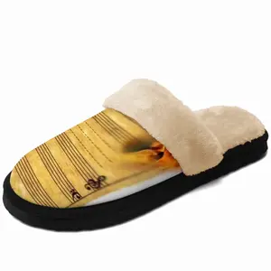 Men Scar Tissue Fuzzy Slippers