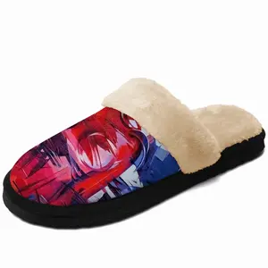 Men Metropolis Fuzzy Slippers