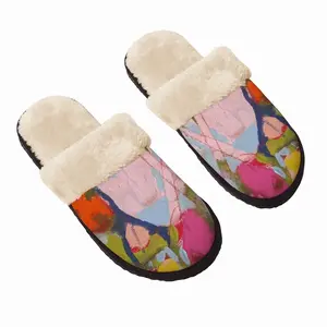 Men Indoor Mountain Fuzzy Slippers