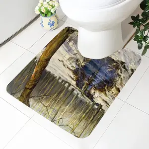 Early Spring Realism Toilet Bowl Mat