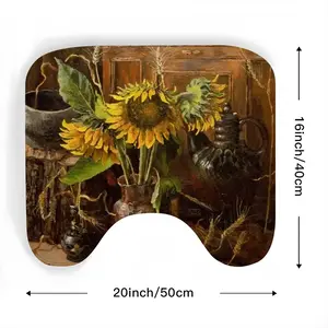 My Sunflowers Toilet Bowl Mat