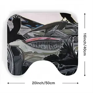 Crowns And Mclaren Toilet Bowl Mat