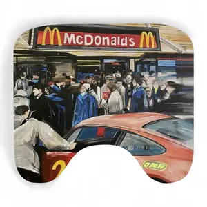 First Mcdonalds In Russia Toilet Bowl Mat