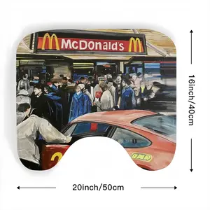 First Mcdonalds In Russia Toilet Bowl Mat