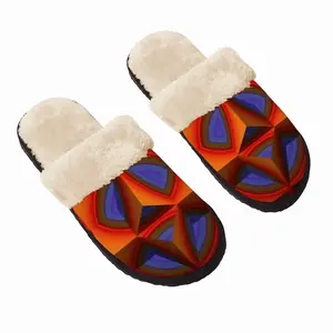 Men Hanuman Fuzzy Slippers