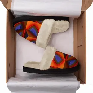 Men Hanuman Fuzzy Slippers