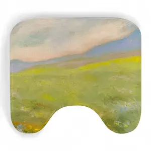 Flower Field Toilet Bowl Mat