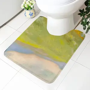 Flower Field Toilet Bowl Mat