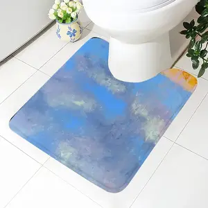 Cloudy Day Toilet Bowl Mat