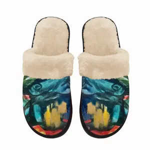 Men Huddle Fuzzy Slippers