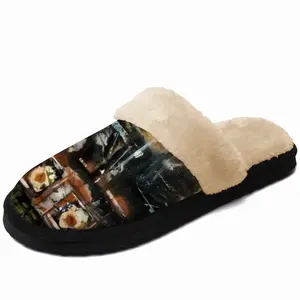 Men Family Joy Fuzzy Slippers