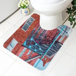 Under The Viaduct Toilet Bowl Mat