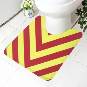 Danger Toilet Bowl Mat