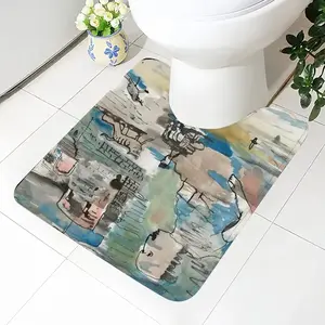 Cuckoo Land Toilet Bowl Mat