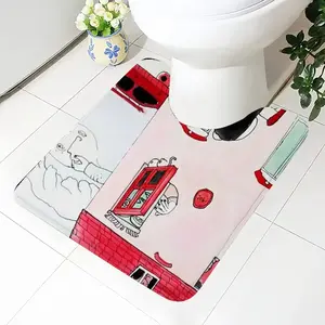 Dream House Toilet Bowl Mat