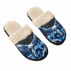 Men Rain Storm Fuzzy Slippers