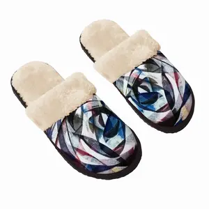 Men Vertigo Fuzzy Slippers