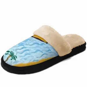 Men Oasis Fuzzy Slippers