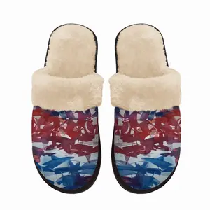 Men Migration Fuzzy Slippers