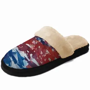 Men Migration Fuzzy Slippers