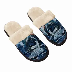 Men Islands (Linguistic) - Constellations Fuzzy Slippers